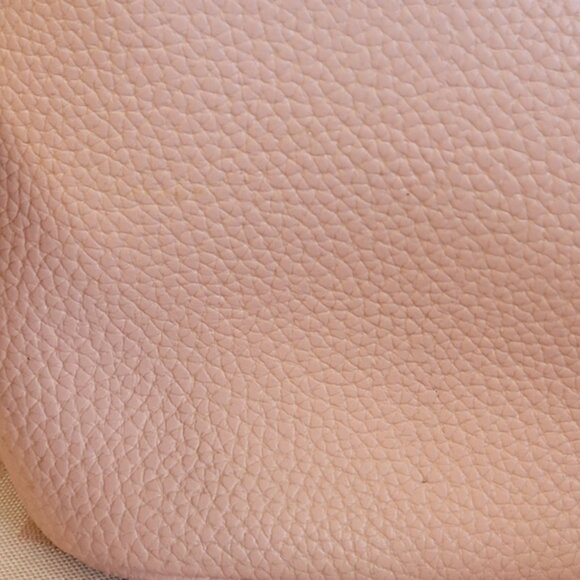 FIND KAPOOR Pingo Bag Vegan Pebble Leather 2tone Pink Crossbody - Picture 8 of 16